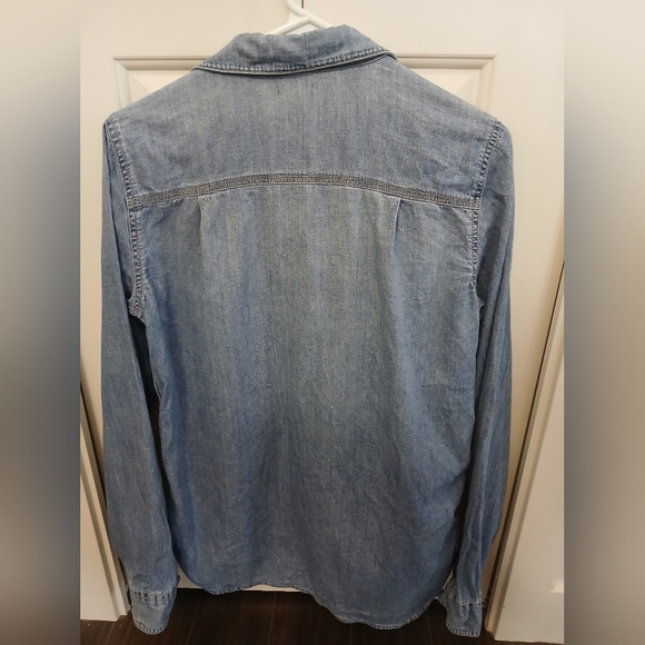 JCrew Chambray Denim Shirt - Picture 2 of 3